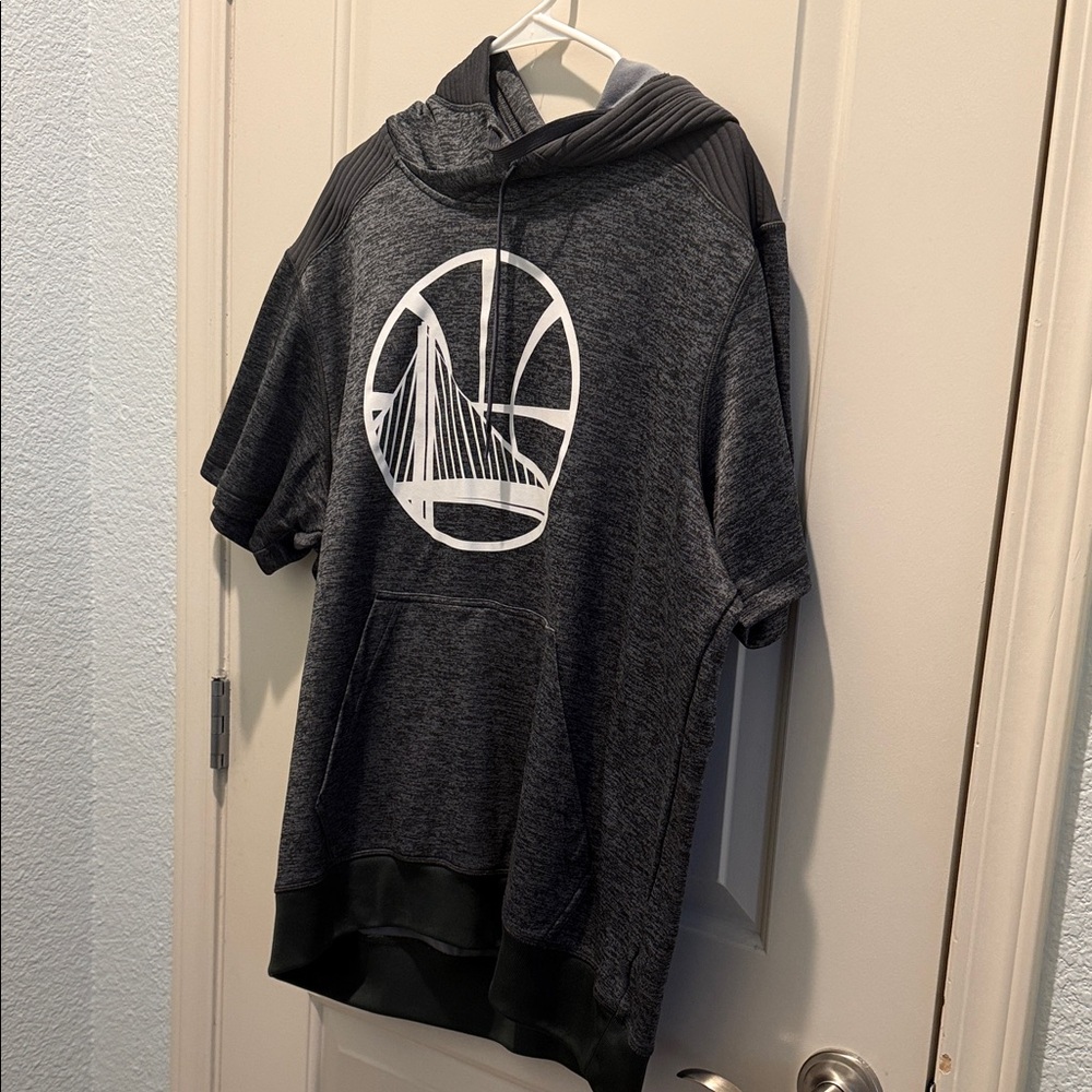 Adidas Gray and Black Men's Shirt